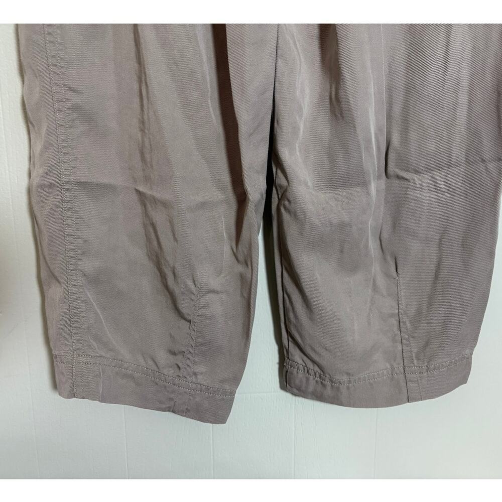 Athleta Small Tencel Drawstring Pull On Elastic Waist Casual Cargo Pocket Pant - Picture 8 of 9